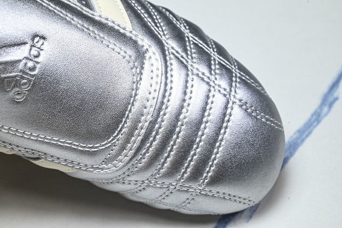 JS4023 TAEKWONDO SILVER METALLIC/OFF WHITE/GUM