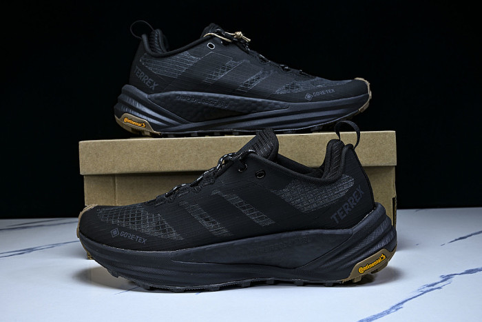 HQ9301 FREEHIKER 3 LOW GTX LOW-TOP RUNNING SHOES BLACK/BLACK/BLACK