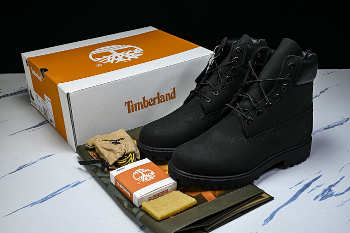 HIGH-TOP THICK-SOLED CASUAL SHOES BLACK/BLACK/BLACK