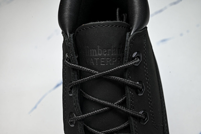 MID-CALF THICK-SOLED CASUAL SHOES BLACK/BLACK/BLACK