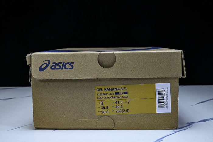 1203B031-028 GEL-KAHANA 8 LOW-TOP RUNNING SHOES GREY/BLUE/BLACK