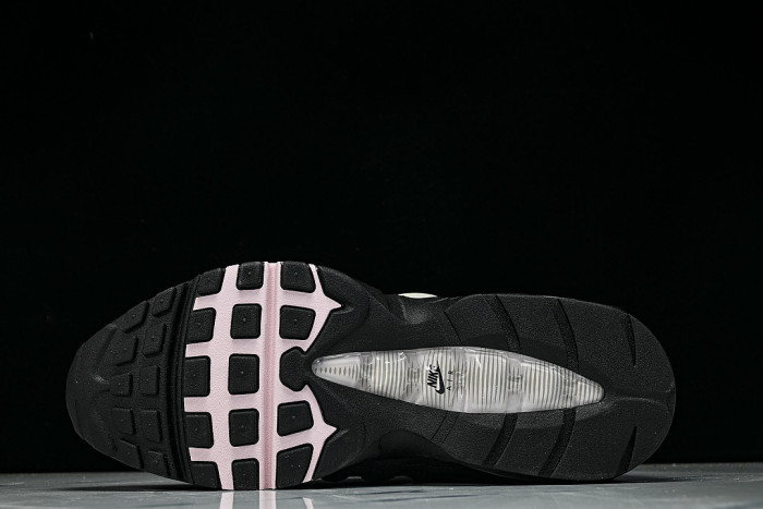 HJ5996-001 AIR MAX 95 ANTI SLIP AIR CUSHIONED RUNNING SHOES LIGHT PINK/LIGHT GRAY/BLACK