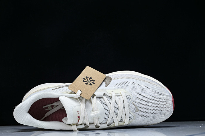 IB1881-004 AIR ZOOM PEGASUS 42 WEAR-RESISTANT RUNNING SHOES WHITE/GREY