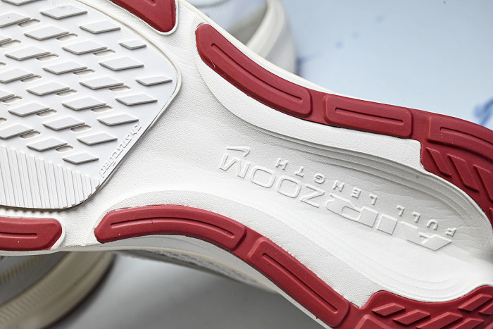 IB1881-004 AIR ZOOM PEGASUS 42 WEAR-RESISTANT RUNNING SHOES WHITE/GREY