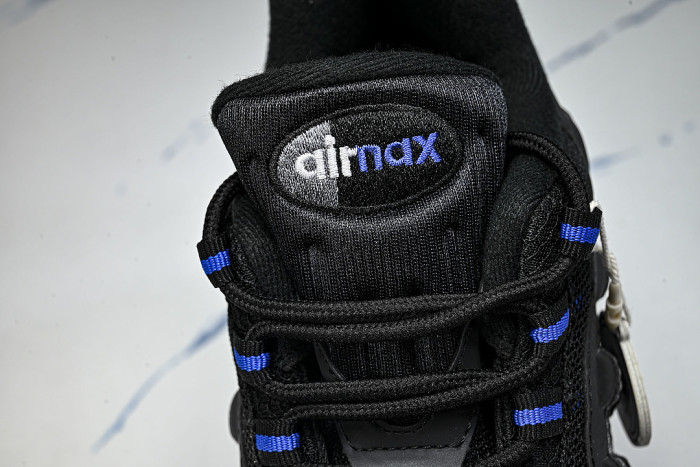 IM7410-100 AIR MAX 95 ANTI SLIP AIR CUSHIONED RUNNING SHOES KLEIN BLUE/BLACK
