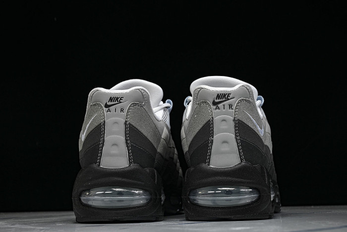 HJ5996-002 AIR MAX 95 ANTI SLIP AIR CUSHIONED RUNNING SHOES ICE BLUE/LIGHT GRAY/BLACK