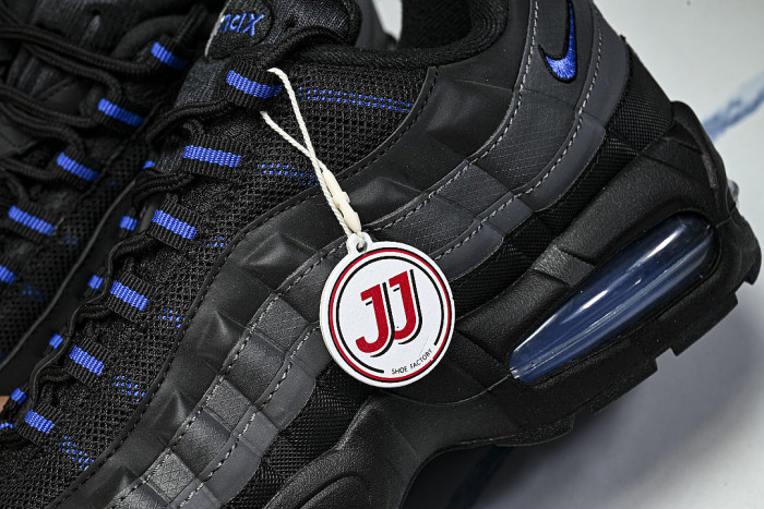 IM7410-100 AIR MAX 95 ANTI SLIP AIR CUSHIONED RUNNING SHOES KLEIN BLUE/BLACK