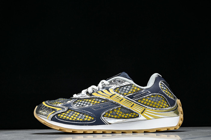 ORBIT LOW TOP CASUAL RUNNING SHOES FOR MEN AND WOMEN NAVY BLUE/YELLOW