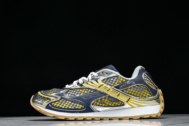 ORBIT LOW TOP CASUAL RUNNING SHOES FOR MEN AND WOMEN NAVY BLUE/YELLOW