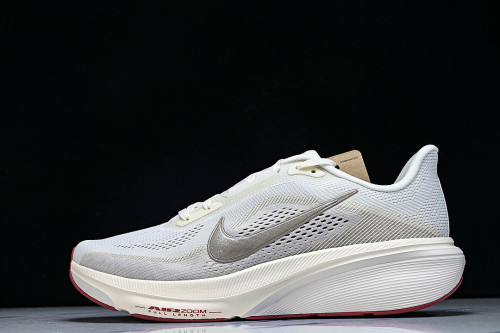 IB1881-004 AIR ZOOM PEGASUS 42 WEAR-RESISTANT RUNNING SHOES WHITE/GREY