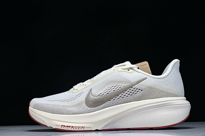 IB1881-004 AIR ZOOM PEGASUS 42 WEAR-RESISTANT RUNNING SHOES WHITE/GREY