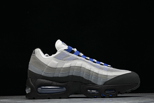 IM5987-010 AIR MAX 95 ANTI SLIP AIR CUSHIONED RUNNING SHOES KLEIN BLUE/LIGHT GRAY/BLACK
