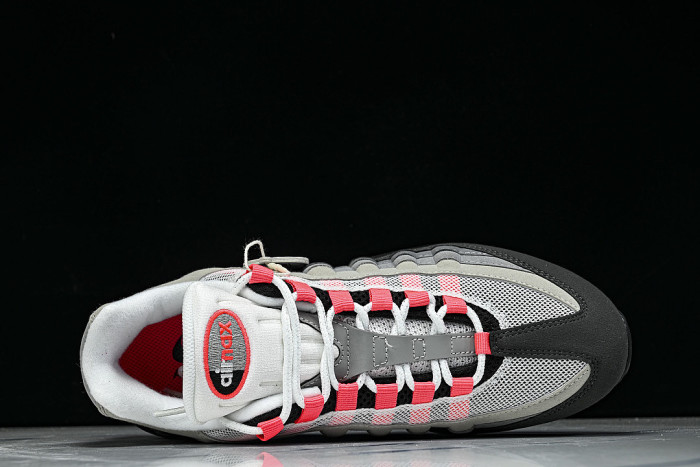 IM7410-001 AIR MAX 95 ANTI SLIP AIR CUSHIONED RUNNING SHOES RED/LIGHT GRAY/BLACK