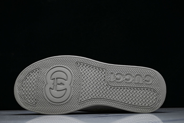 CHUNKY B THICK SOLED CASUAL SNEAKERS WITH EMBOSSED CARAMEL COLORED COOKIES LIGHT GRAY/WHEAT