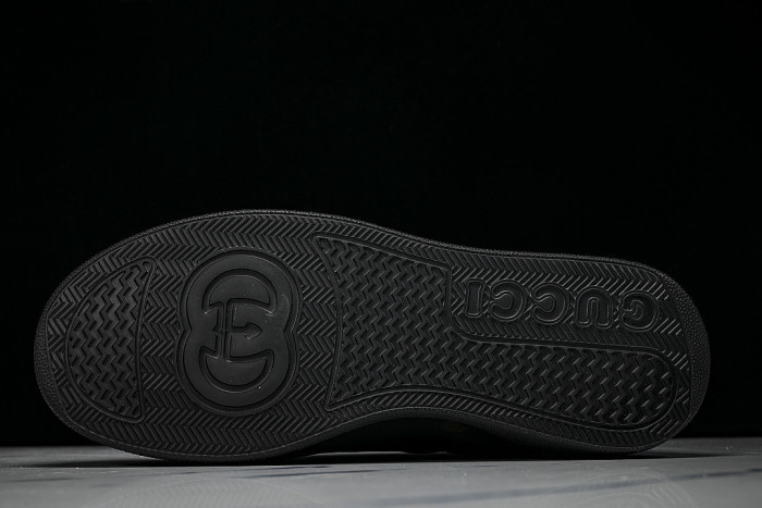 CHUNKY B THICK SOLED CASUAL SNEAKERS WITH EMBOSSED CARAMEL COLORED COOKIES BLACK/INKINESS