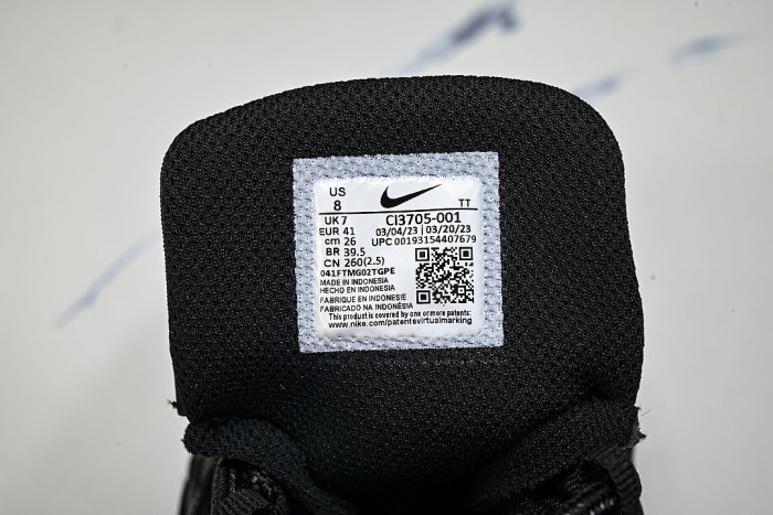 CI3705-001 AIR MAX 95 ESSENTIAL BLACK/BLACK/DARK GREY