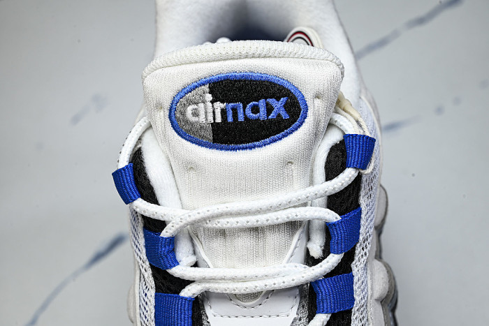 IM5987-010 AIR MAX 95 ANTI SLIP AIR CUSHIONED RUNNING SHOES KLEIN BLUE/LIGHT GRAY/BLACK
