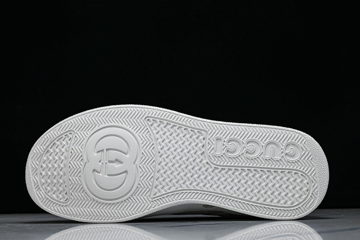 CHUNKY B THICK SOLED CASUAL SNEAKERS WITH EMBOSSED CARAMEL COLORED COOKIES LIGHT GRAY/GREY