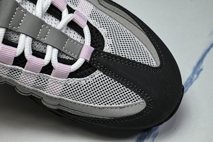 HJ5996-001 AIR MAX 95 ANTI SLIP AIR CUSHIONED RUNNING SHOES LIGHT PINK/LIGHT GRAY/BLACK