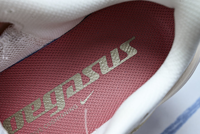 IB1881-004 AIR ZOOM PEGASUS 42 WEAR-RESISTANT RUNNING SHOES WHITE/GREY