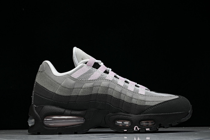 HJ5996-001 AIR MAX 95 ANTI SLIP AIR CUSHIONED RUNNING SHOES LIGHT PINK/LIGHT GRAY/BLACK