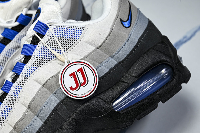 IM5987-010 AIR MAX 95 ANTI SLIP AIR CUSHIONED RUNNING SHOES KLEIN BLUE/LIGHT GRAY/BLACK