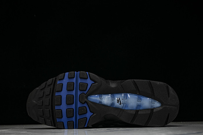 IM5987-010 AIR MAX 95 ANTI SLIP AIR CUSHIONED RUNNING SHOES KLEIN BLUE/LIGHT GRAY/BLACK