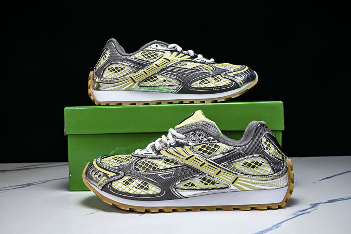 ORBIT LOW TOP CASUAL RUNNING SHOES FOR MEN AND WOMEN LIGHT YELLOW/GREY