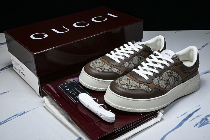 CHUNKY B THICK SOLED CASUAL SNEAKERS WITH EMBOSSED CARAMEL COLORED COOKIES COFFEE/GREY