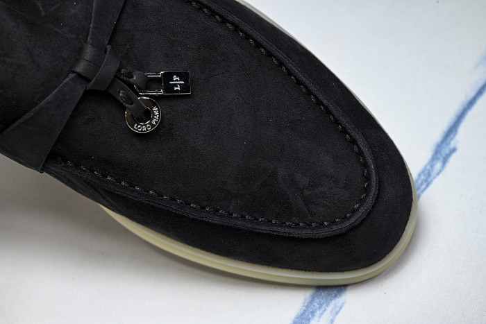 WOMEN'S CASUAL FLAT LOAFERS 26 NEW STYLE BLACK/INKINESS