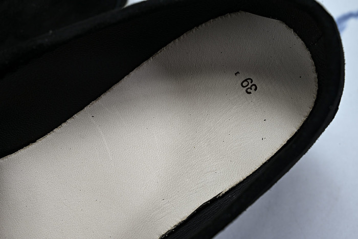 LORO PIANA CASUAL FLAT LOAFERS 2026 NEW STYLE BLACK/INKINESS