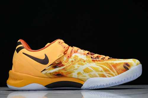 IO6259-800 KOBE 8 PROTRO SHANGHAI FIREWORKS ORANGE/LIGHT ORANGE