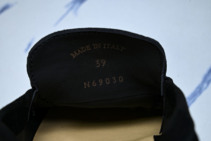 LORO PIANA CASUAL FLAT LOAFERS 2026 NEW STYLE BLACK/INKINESS