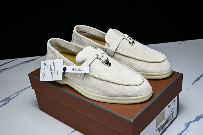 WOMEN'S CASUAL LOAFERS 26 NEW STYLE LIGHT GRAY/GREY