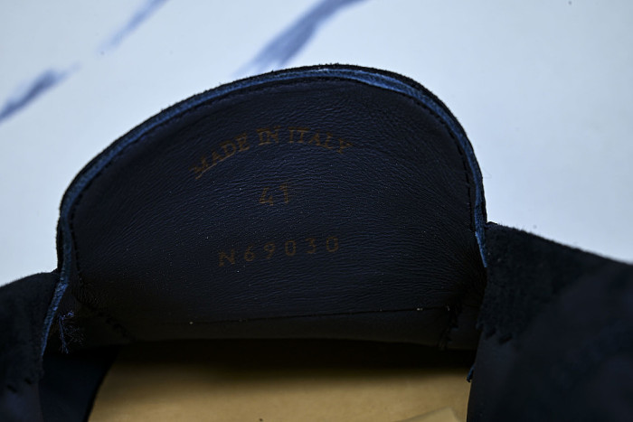 LORO PIANA CASUAL FLAT LOAFERS 2026 NEW STYLE NAVY BLUE/MIDNIGHT BLUE