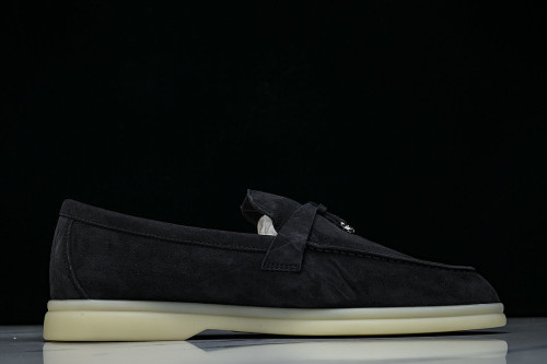 WOMEN'S CASUAL FLAT LOAFERS 26 NEW STYLE BLACK/INKINESS