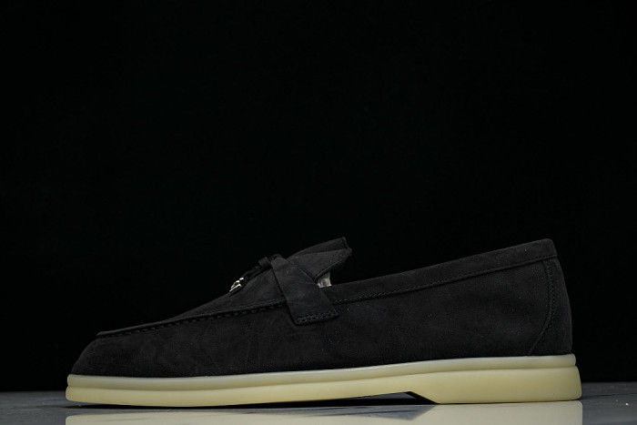 WOMEN'S CASUAL FLAT LOAFERS 26 NEW STYLE BLACK/INKINESS