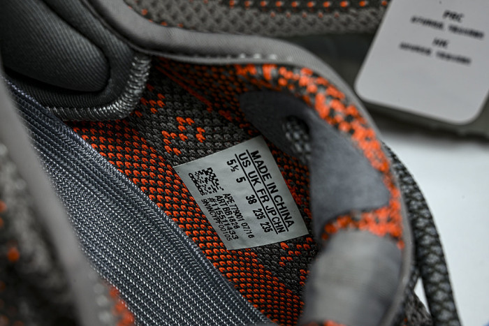 BB1826 YEEZY BOOST 350 V2 STEEPLE GRAY/BELUGA/SOLAR RED