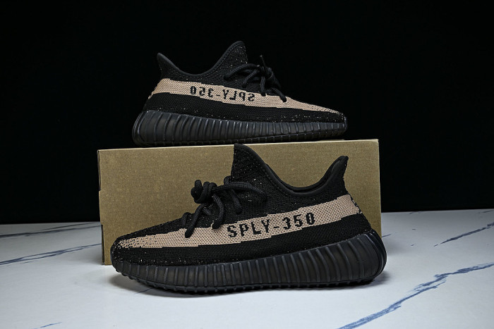 BY1605 YEEZY BOOST 350 V2 CORE BLACK/COPPER/CORE BLACK