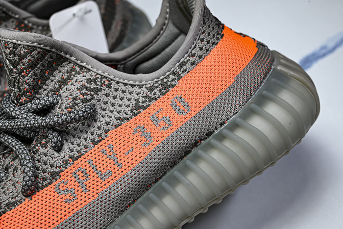 BB1826 YEEZY BOOST 350 V2 STEEPLE GRAY/BELUGA/SOLAR RED