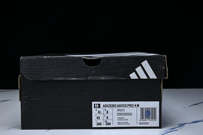 JP9271 ADIZERO ADIOS 4 M LOW-TOP RUNNING SHOES BLUE/GREEN