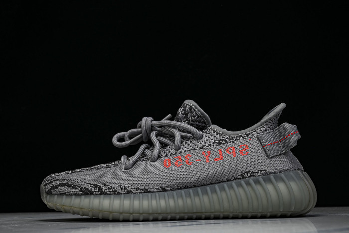 AH2203 YEEZY BOOST 350 V2 GREY/BOLD ORANGE/DARK SOLID GREY