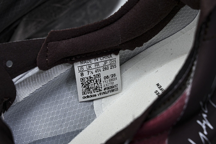 KI7791 Y-3 ADIOS PRO 4 NIGHT RED/WARM CLAY/ACTIVE MAROON