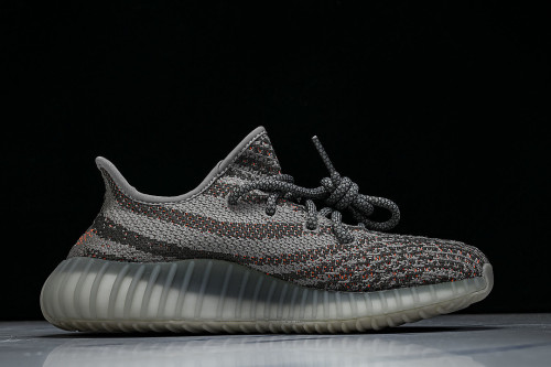 BB1826 YEEZY BOOST 350 V2 STEEPLE GRAY/BELUGA/SOLAR RED