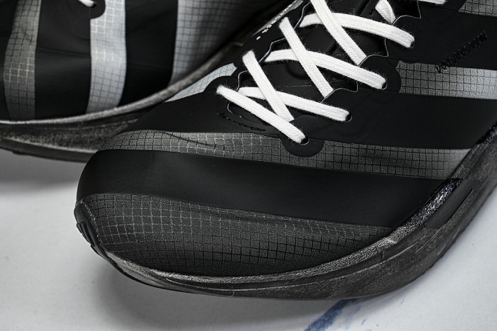 KI7128 Y-3 ADIOS PRO 4 BLACK/OFF WHITE/GREY FIVE