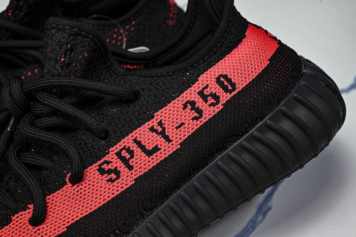 BY9612 YEEZY BOOST 350 V2 CORE BLACK/RED/CORE BLACK