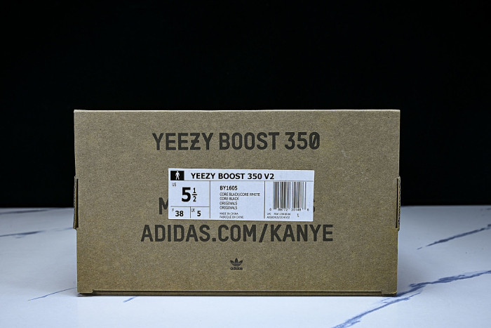 BY1605 YEEZY BOOST 350 V2 CORE BLACK/COPPER/CORE BLACK