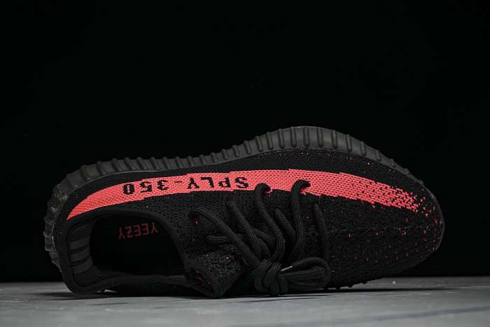 BY9612 YEEZY BOOST 350 V2 CORE BLACK/RED/CORE BLACK