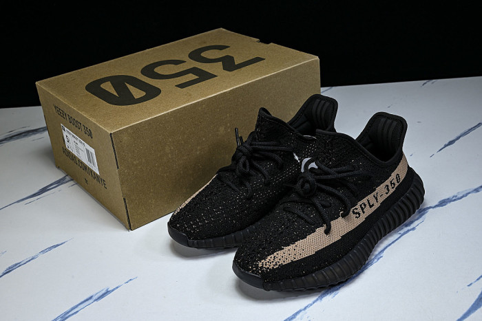 BY1605 YEEZY BOOST 350 V2 CORE BLACK/COPPER/CORE BLACK