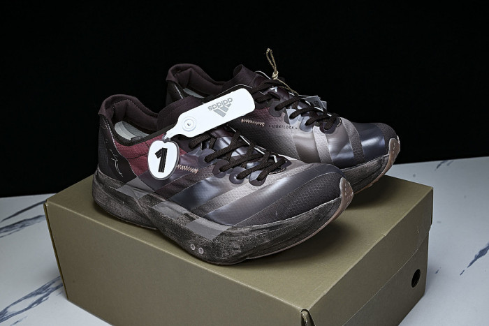 KI7791 Y-3 ADIOS PRO 4 NIGHT RED/WARM CLAY/ACTIVE MAROON